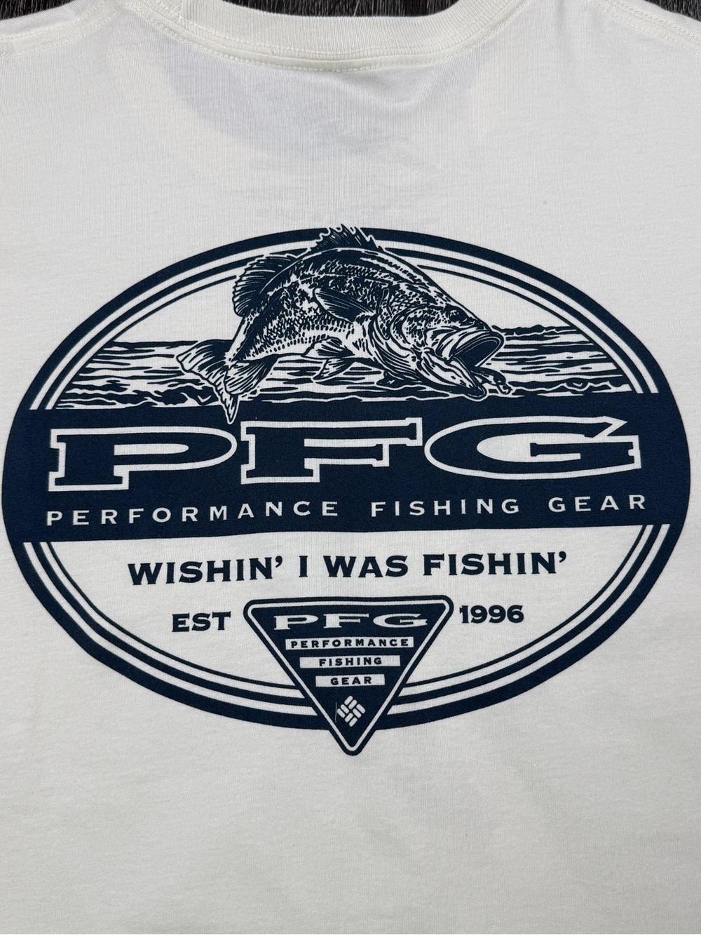 Columbia PFG Beige Double Sided Lightweight T-Shirt Men’s Size XXL NWT